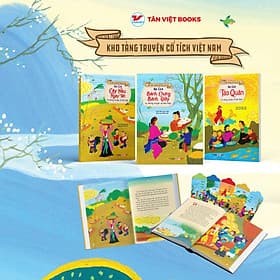 Bộ Sách Tết ( Sự tích Táo Quân và những truyện cổ tích khác + Sự tích cây nêu ngày Tết và những truyện cổ tích khác + Sự tích bánh chưng bánh giầy và những truyện cổ tích khác)