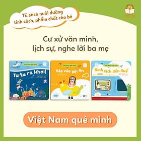 Bộ sách thơ - Việt Nam Quê Mình - Bộ 3 cuốn - Minh