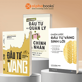Combo Cẩm Nang Đầu Tư Và Quản Lý Tài Chính Cá Nhân + Đầu Tư Vào Vàng + Chiến Lược Đầu Tư Vàng Sinh Lời - Cẩm Vân