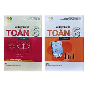 Combo Vở Thực Hành Toán Lớp 6 - Kết Nối Tri Thức Với Cuộc Sống (2 Tập) - Tri Thức