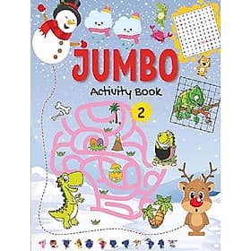 Jumbo Activity Book 2 - Mega Activity Book for 4 to 6 Years Old Kids - Nam Việt