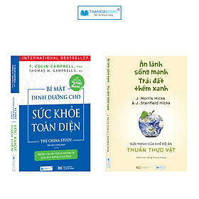 Combo 2 cuốn Sách: Bí mật dinh dưỡng + Ăn lành sống mạnh - An Lan
