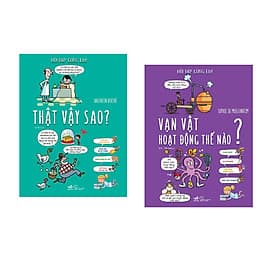 Combo 2 cuốn sách Hỏi đáp cùng em: Thật vậy sao? + Vạn vật hoạt động như thế nào? - Nhã Nam