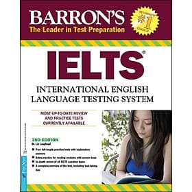 Sách Barron's IELTS International English (2nd Edition)+2CD - ED