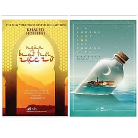 Combo 2 cuốn sách văn học hay : Ngàn Mặt Trời Rực Rỡ + Kia Khoảng Trời Sao, Đây Khoảng Biển - Nhã Nam