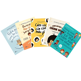 Combo 5Q Sách Phát Triển Trí Tuệ Cảm Xúc, Thúc Đẩy Việc Chủ Động Học Hỏi Ở Trẻ: Cảm Xúc Của Con Màu Gì + Con Được Là Chính Mình + Gấu Ơi, Con Lo Lắng Đến Chừng Nào? + Sự Tử Tế Đẹp Như Bông Hoa + Chúng Mình Tôn Trọng Cơ Thể Và Cảm Xúc Của Nhau - Minh Minh