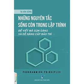Sách Những Nguyên Tắc Sống Còn Trong Lập Trình - Công Ty TNHH Sách Và Truyền Thông Việt Nam