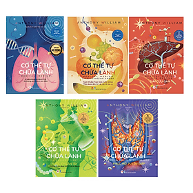 Combo 5 cuốn: Cơ Thể Tự Chữa Lành - Cuốn 1/Thực Phẩm Thay Đổi Cuộc Sống/Giải Cứu Gan/Nước Ép Cần Tây/Tuyến Giáp - Hú