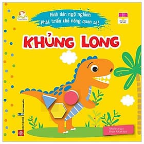 Hình Dán Ngộ Nghĩnh - Phát Triển Khả Năng Quan Sát - Khủng Long - Đan Long