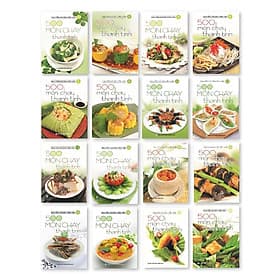 Sách Trọn Bộ 500 Món Chay Thanh Tịnh Nguyễn Dzoãn Cẩm Vân - Cẩm Vân