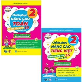 Combo Chinh Phục Nâng Cao Toán Và Tiếng Việt Lớp 2 - Cánh Diều - Cả Năm (2 Cuốn) - Bản Quyền - Chì