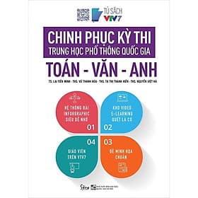 Chinh Phục Kỳ Thi Trung Học Phổ Thông Quốc Gia: Toán - Văn - Anh - BẢN QUYỀN - Trung Chính