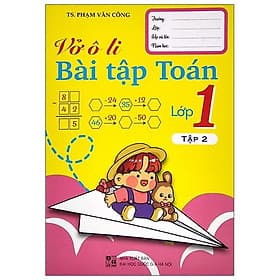 Vở Ô Li Bài Tập Toán Lớp 1 - Tập 2 - G