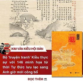 (Bìa cứng) TRUYỆN KIỀU HỘI BẢN – Bản Nôm của Hoàng gia triều Nguyễn – Nguyễn Du – Dương Trung Dũng, Nguyễn Tài Linh Biên soạn – Hoàng Ngọc Cương, Nguyễn Đức Bá phiên âm, dịch chú – Thái Hà Books - Nguyễn Ngọc Thái