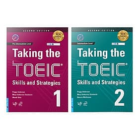 Combo Taking The TOEIC - Skills and Strategies 1 + 2 ( tặng 1MP3) - The First Wild Boar 02 Studio