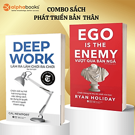 Combo Sách Phát Triển Bản Thân: Làm Ra Làm Chơi Ra Chơi + Vượt Qua Bản Ngã - Ego Is The Enem - Chiến Thắng Kẻ Thù Lớn Nhất Của Bạn - Thu