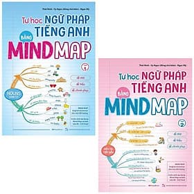 Combo Sách Tự Học Ngữ Pháp Tiếng Anh Bằng Mindmap - G