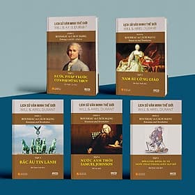 Sách IRED Books - Lịch sử văn minh thế giới phần 10 : Rousseau và Cách Mạng - Will Durant - Minh Minh