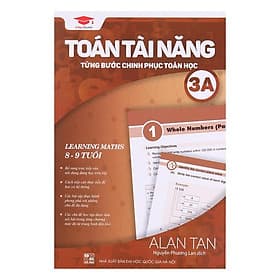 Sách toán tài năng 3A, toán lớp 3 - Châu Sa