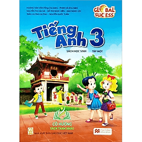 Sách Tiếng Anh 3 - Global Success - Tập 1+2- Sách Bài Học - Nha Nha