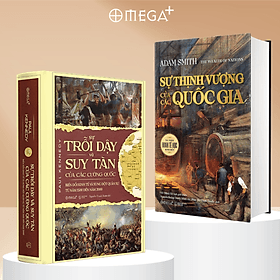 Combo Sự Trỗi Dậy Và Suy Tàn Của Các Cường Quốc + Sự Thịnh Vượng Của Các Quốc Gia