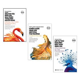 Combo 3 Cuốn Sách Đặc Biệt Về Định Giá: Những Nguyên Tắc Định Giá Sản Phẩm Thỏa Mãn Người Dùng + Lời Tự Thú Của Một Bậc Thầy Định Giá + Chiến Lược Định Giá Đột Phá Thị Trường - NG.UYÊN