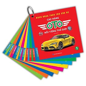 Sách Bách khoa toàn thư cho bé - Các hãng ô tô nổi tiếng thế giới (Bìa mềm) - Tái bản - Nha Nha