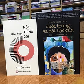 Combo Dưới Trăng Và Một Bậc Cửa (Nguyễn Quang Thiều) + Một Tiếng Gọi (Thiên Sơn) (tuyển tập thơ có chữ ký tặng của hai tác giả) - Nguyễn An