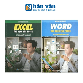 Combo Sách Word Ứng Dụng Văn Phòng + Excel Ứng Dụng Văn Phòng - Văn