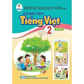 Sách Vở bài tập Tiếng Việt 2- tập hai- Cánh Diều (Kèm bìa nilong bao sách) - Việt Hà