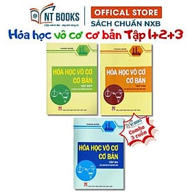 Combo 3 Cuốn Hóa Học Vô Cơ Cơ Bản - Tập 1 + 2 + 3 - NXB Giáo Dục - HV