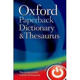 Từ điển tiếng Anh: Oxford Paperback Dictionary & Thesaurus - HarperCollins Publishers