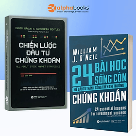 Combo Phương Pháp Đầu tư Chứng Khoán: Chiến Lược Đầu Tư Chứng Khoán + 24 Bài Học Sống Còn Để Đầu Tư Thành Công Trên Thị Trường Chứng Khoán - Phương Phương