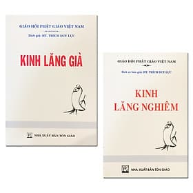 Kinh Lăng Già - Kinh Lăng Nghiêm (HT. Thích Duy Lực) - 2 tập - Tổ In ấn và Phát hành kinh sách