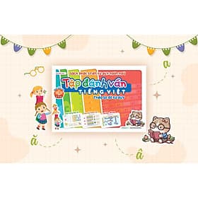 Sách Tập đánh vần Tiếng Việt theo sơ đồ tư duy - Nha Nha