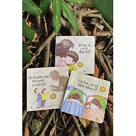 COMBO 3C GIÁO DỤC GIỚI TÍNH NHI ĐỒNG (Bố mẹ ơi con từ đâu tới + Con trai con gái khác nhau ạ? + Khi thấy khó chịu, kiên quyết nói không) - Gã