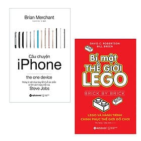 Combo Câu Chuyện Của Người Khổng Lồ: Câu Chuyện Iphone + Bí Mật Thế Giới Lego - Bi Chu