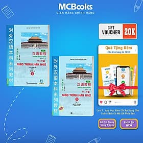 Giáo Trình Hán Ngữ Tập 3: Quyển 5 + Quyển 6 - Combo 2 Cuốn - Dùng Kèm App Online - MCBooks - Hàn Du