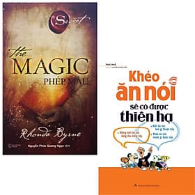 Combo sách Phép màu the magic + khéo ăn nói sẽ được thiên hạ - Hạ
