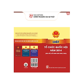 Luật tổ chức quốc hội năm 2014 ( Sửa đổi, bổ sung năm 2020, 2023)