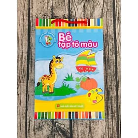 BÉ TẬP TÔ MÀU ( TÚI 8 CUỐN)