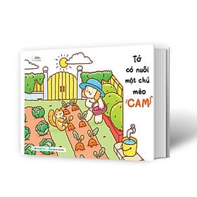 Sách Tớ có nuôi một chú mèo Cam