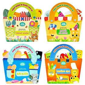 Bộ Sách Phát Triển Kĩ Năng Cho Bé - Giỏ Đồ Vui Nhộn - Vũ