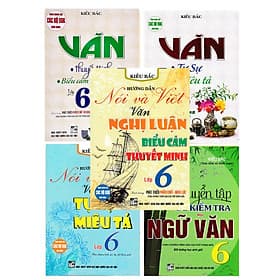 Combo Sách Tham Khảo Ngữ Văn Lớp 6 (Biên Soạn Theo Chương Trình Mới) - Văn