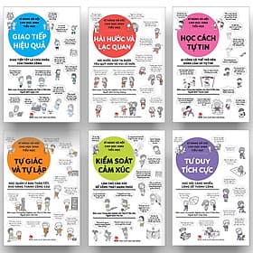 Combo Kĩ Năng Xã Hội Cho Học Sinh Tiểu Học (6 Cuốn) - Kim Mintae