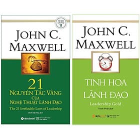 Combo Sách Về Nghệ Thuật Lãnh Đạo : 21 Nguyên Tắc Vàng Của Nghệ Thuật Lãnh Đạo + Tinh Hoa Lãnh Đạo - NG.UYÊN