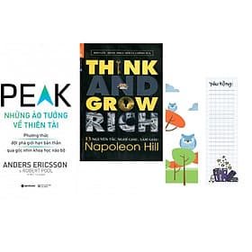 Combo sách kinh tế hay nhất định ai cũng phải đọc : Những ảo tưởng về thiên tài + Think and grow rich- 13 nguyên tắc nghĩ giàu làm giàu - NG.UYÊN