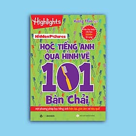Hidden Pictures – Học tiếng Anh qua hình vẽ 101 bàn chải - Saigon Books