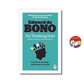 Six Thinking Hats by Edward de Bono - Business/Nonfiction/Psychology - Sách Ngoại Văn - ED