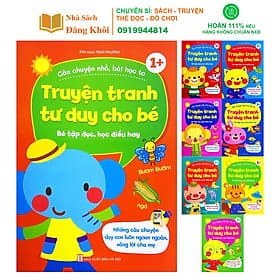 Combo Truyện Tranh Tư Duy Cho Bé - Bé Tập Đọc, Học Điều Hay (8 Cuốn) - Việt Hà